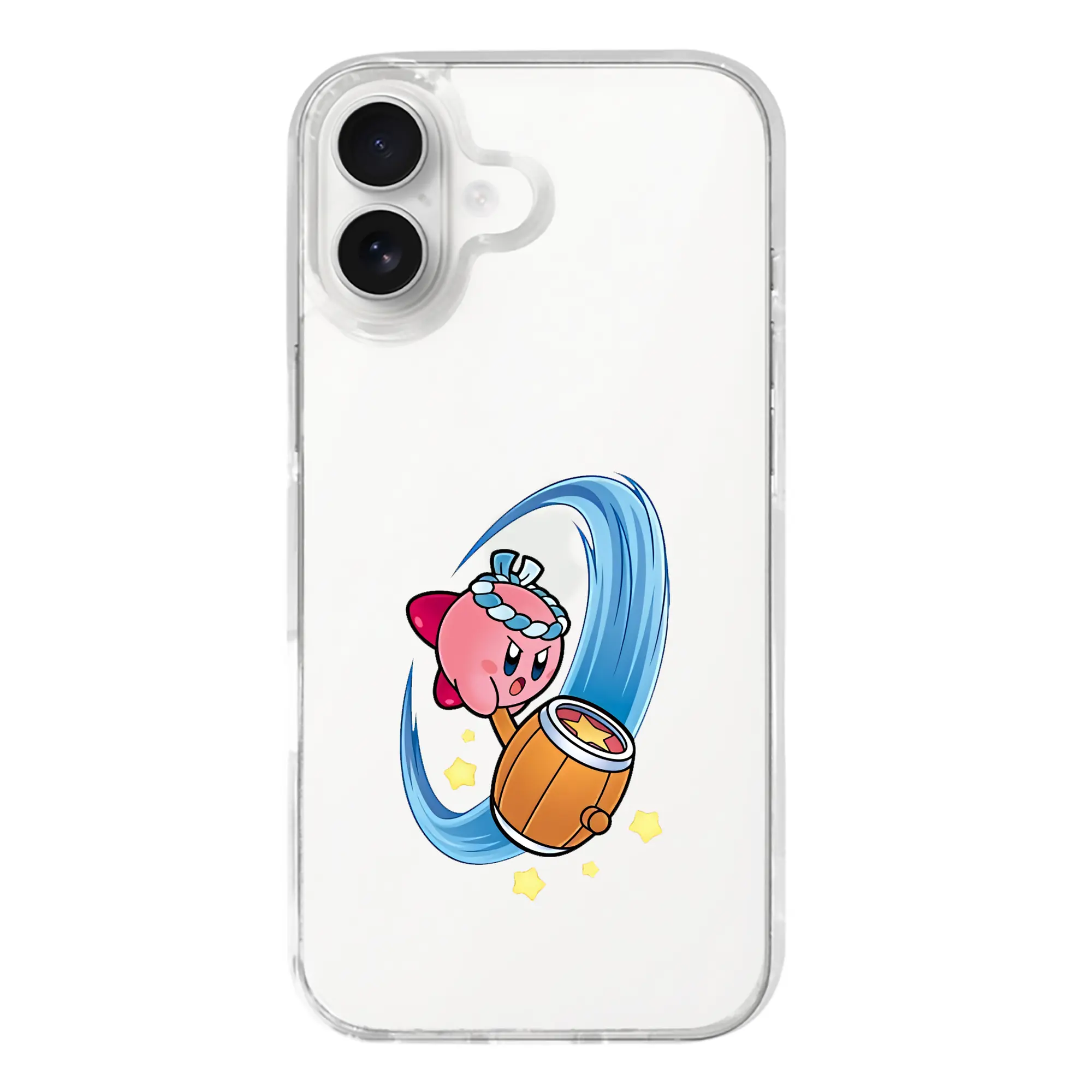 星のカービィ グッズ カービィ - iPhone 17シリーズ 透明スマホケース – 薄型・耐衝撃・精密フィット保護カバー